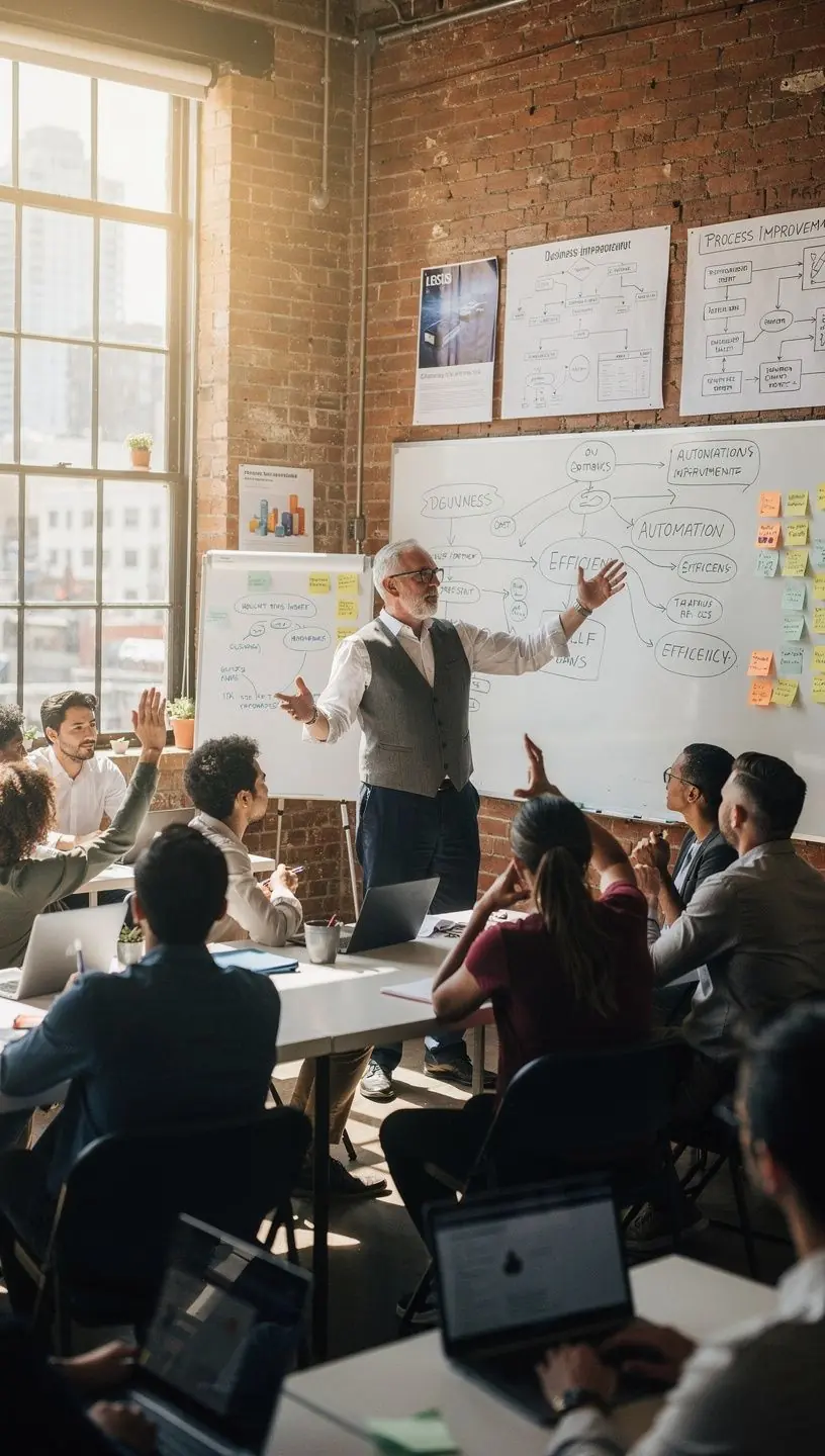 Identifying business process inefficiencies for automation solutions.